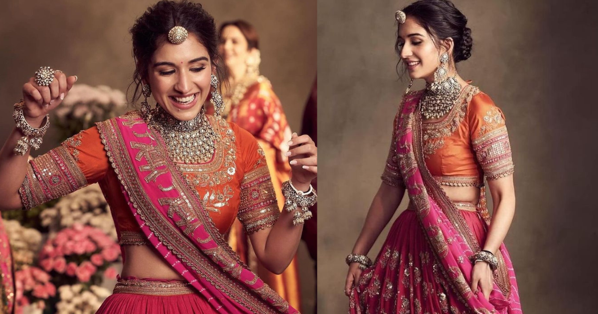 Radhika Merchant’s Pink Ghagra Choli At Her Pre-Wedding Party Screams Stunning!