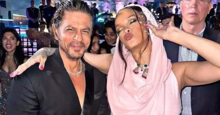 Rihanna Dancing To Shah Rukh Khan’s Song ‘Chaleya’ At Anant-Radhika’s Pre-Wedding Is Unmissable!