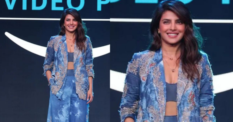 Priyanka Chopra’s Blue Pantsuit Look Screams Chic Summer Style Goals!