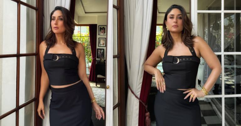 Kareena Kapoor Khan’s All-Black Buckle Outfit For ‘Crew’ Promotions Screams Oh-So-Pretty!