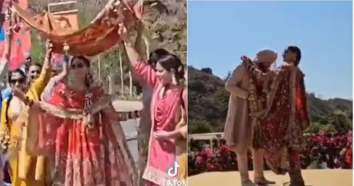 Video: Taapsee Pannu&#8217;s Bridal Entry And Fun Moment With Groom Mathias Boe Wins Internet