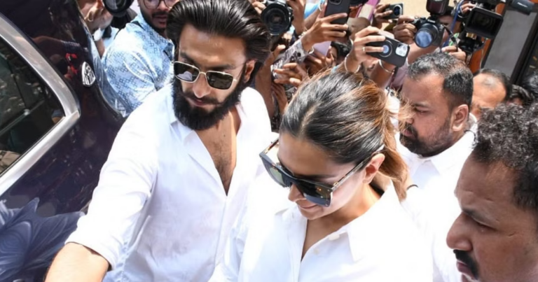Video: Ranveer Singh Protects Pregnant Deepika Padukone As They Go To Cast Their Vote, Baby Bump Spotted