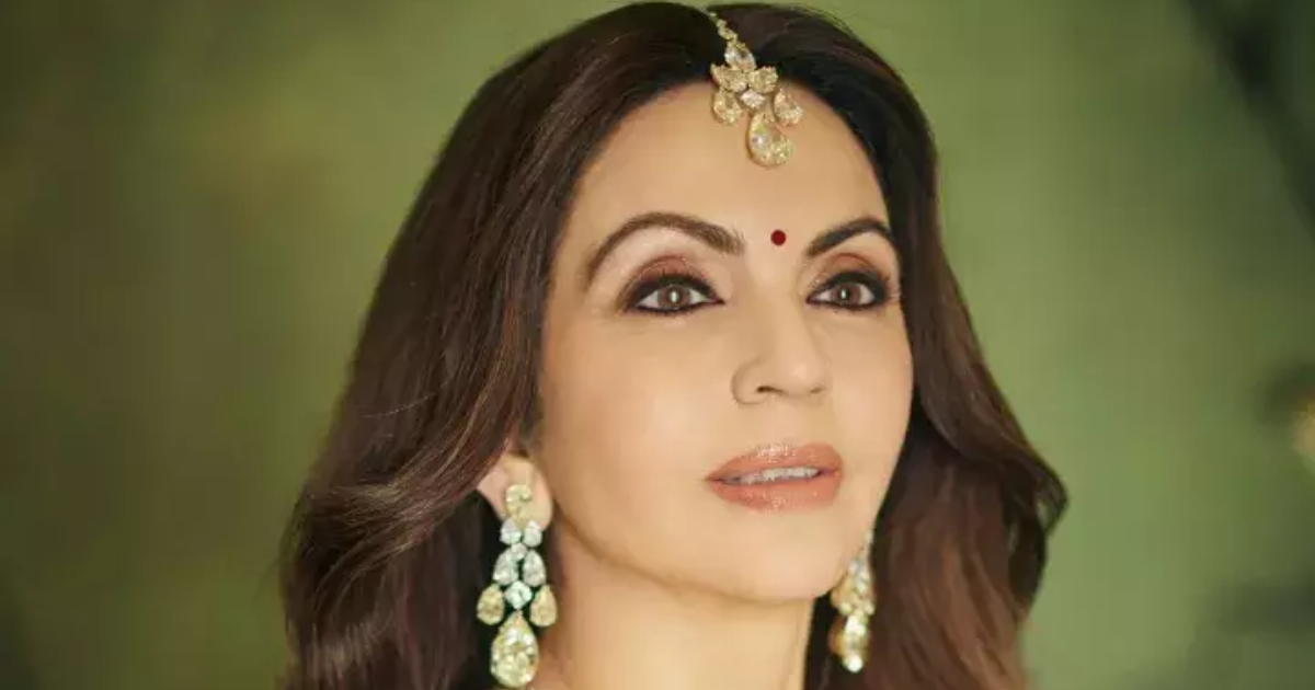 Photo: Nita Ambani Drinking World’s Most Expensive Water Worth Rs 49 Lakhs, Here’s Who Designed Her Bottle