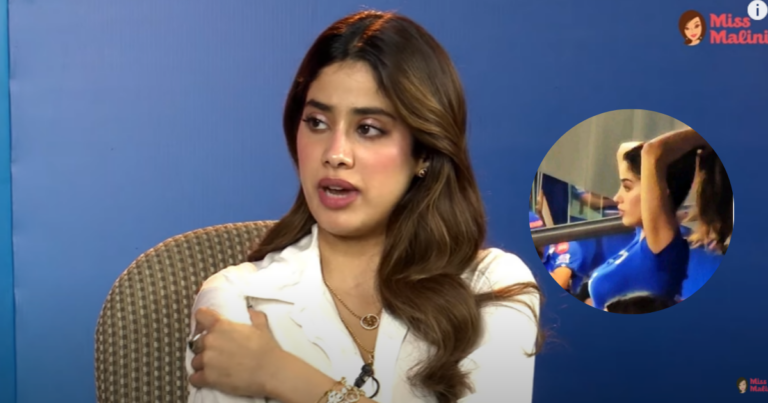 Exclusive: Janhvi Kapoor Finally Reacts To Her Viral Video From The IPL Cricket Match