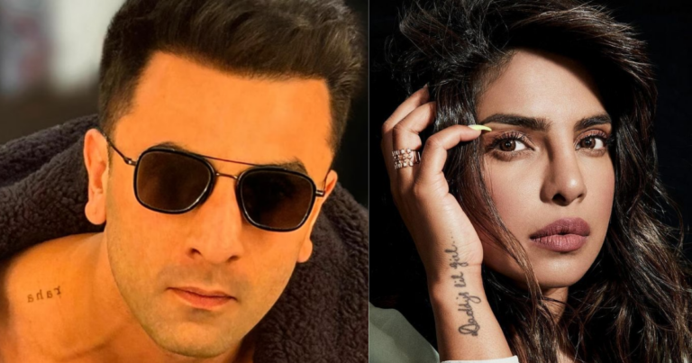 Ranbir Kapoor To Priyanka Chopra, Here Are 5 Bollywood Celebs Who Have A Tattoo For Their Loved Ones