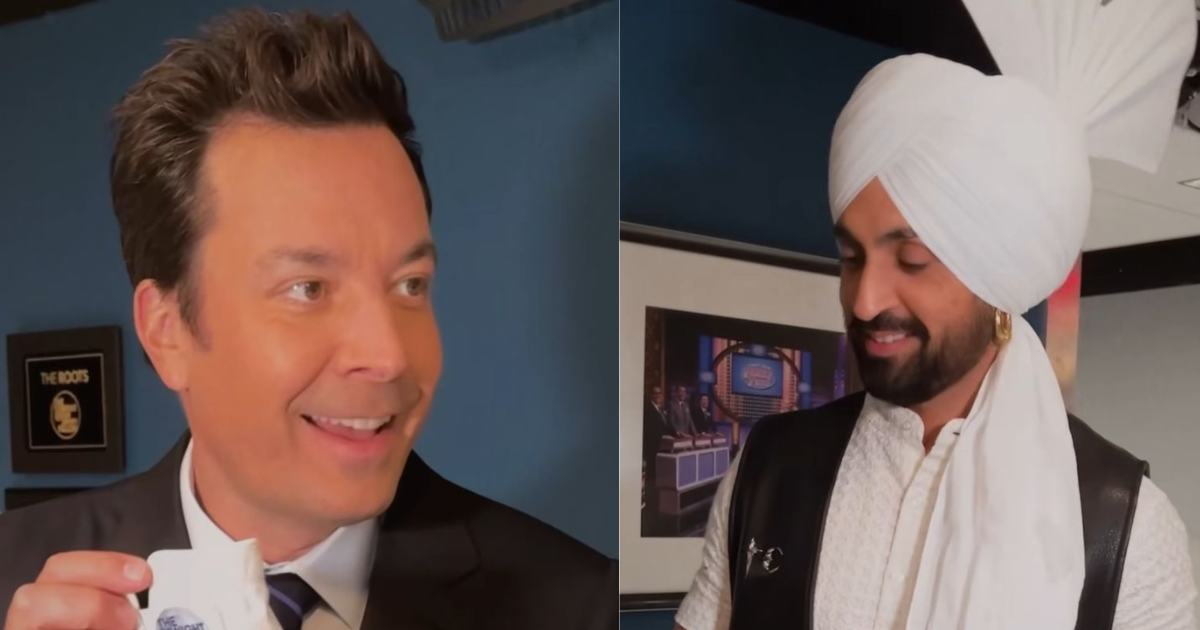 Video: Diljit Dosanjh Teaches Jimmy Fallon Punjabi In The Most Hilarious Way