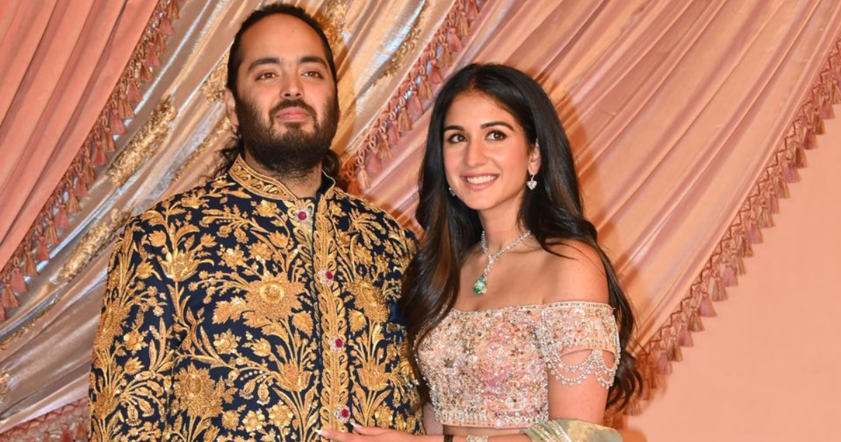 Anant Ambani, Radhika Merchant Dazzle In Abu Jain Sandeep Khosla For Sangeet Outfit, Details Here