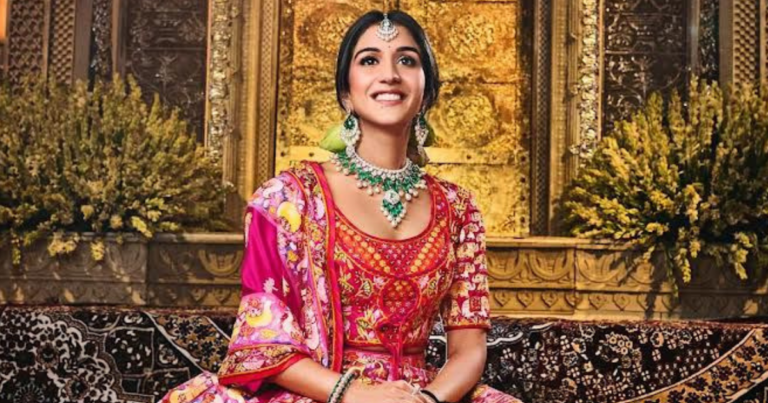 Radhika Merchant Celebrates Love, Tradition, And Art With This Abu Jani Sandeep Khosla Lehenga