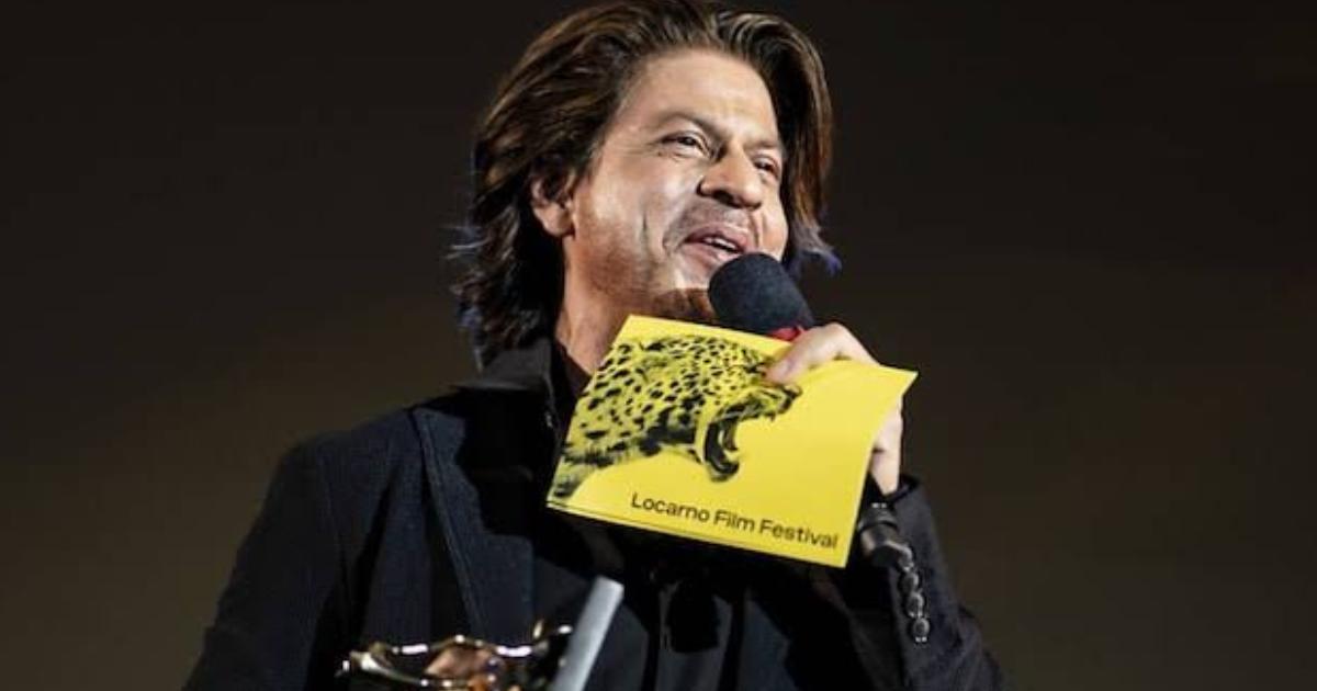 Shah Rukh Khan’s Heartfelt Speech After Receiving Lifetime Achievement Award At Locarno Film Festival