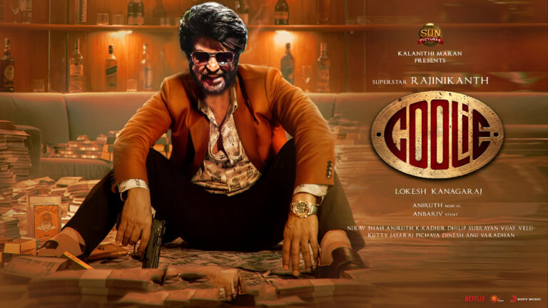 Rajinikanth’s ‘Coolie’ Sets Overseas Record: Rights Sold for ₹68 Crore, Second Highest in Tamil Cinema